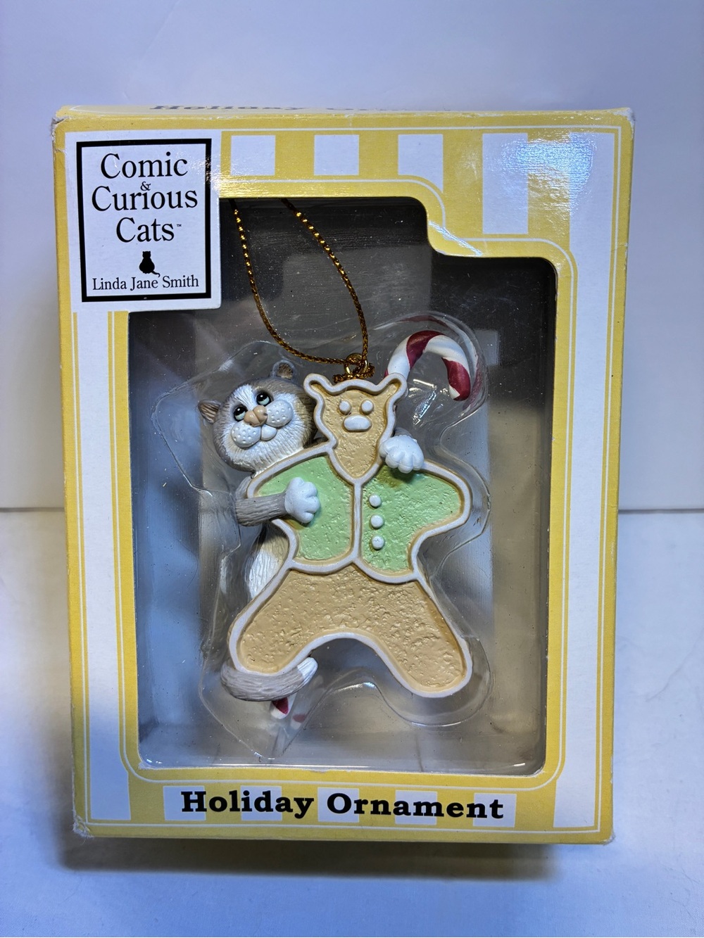 COMIC & CURIOUS CATS by Enesco CHRISTMAS Ornament 4005346